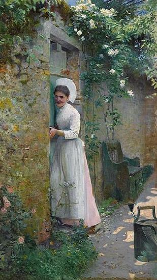 By the Garden Door, Frank Crawford Penfold